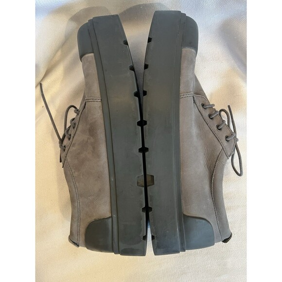 Camper Gray‎ Suede Leather Comfort Platform Sneaker Women Size 39/ 9 - Picture 8 of 10